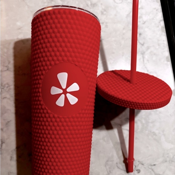 Red Textured Tumblers - Picture 2 of 3